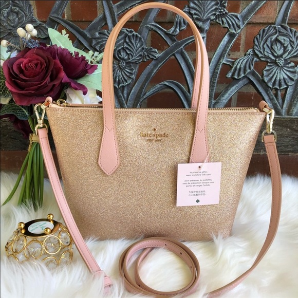 kate spade Handbags - 🍁🍀🍁 Kate Spade Small Joeley Glitter Satchel